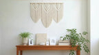 oiikain Large Macrame Wall Hanging, Boho Tapestry Wall Decor, 43 x 32 Inch - Image 7