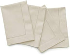 Solino Home Cotton Linen Cloth Dinner Napkins Linen, 20 x 20 in, Set of 4 by SolinoHome