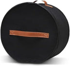 Christmas Wreath Storage Bag,Collapsible Felt Holiday Garland Container with Zipper & Handle, Durable Wreath Organizer Bin for Seasonal Decor Storage 20 x 12 (Black, 12 x 20) - Image 6