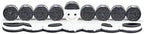 Rite Lite Hanukkah Cookies Menorah Adorable Chanukah Candle Holder Hand-Painted Resin Whimsical Smiley Face Jewish Holiday Party Decor Collectible Judaica Centerpiece Hanukkah Hostess Gifts 12" L - Image 2