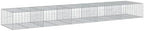 vidaXL Gabion Basket with Cover 196.9"x39.4"x19.7" Galvanized Iron - Image 7