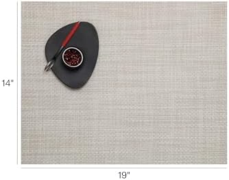 Chilewich Basketweave Placemats, Woven Rectangle Placemats Set of 4 - Image 2