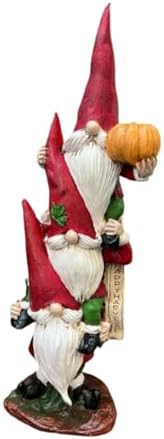 Pumpkin Harvest Gnome Figurine, Autumn Gnome Sculpture, Gnome Sculpture, Holiday Gift, Seasonal Gnome Sculpture, Gnome Figurine, Gnome Decor (Object-2) by PadarHomeDesign