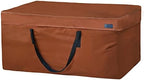 NettyPro Outdoor Patio Cushion Storage Bags Water-Resistant Extra Large 9 Ft Christmas Tree Cushion Bags for Storage, 65 x 20 x 28 Inch, Brown by NettyPro