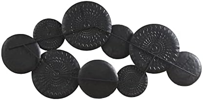 Madsion Park Wall Art Living Room Décor Legion Metal Plates Carving, Home Accent Modern Inspired Dining, Bathroom Decoration Ready to Hang Panel for Bedroom, 47.24"W x 24.02"H, Multi - Image 3