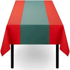 Disposable Table Runner for Christmas, Dining Table, 16" 20-Pack Linen-Like Green Paper Table Runners for Party, Wedding Or Event - Image 5