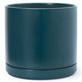 D'vine Dev 14 Inch Ceramic Planter Pot, Teal, 94-O-G-9 by DvineDevPlanterPotsandStand