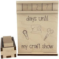 Wood Countdowns (My Craft Show) by MadeByRAndR
