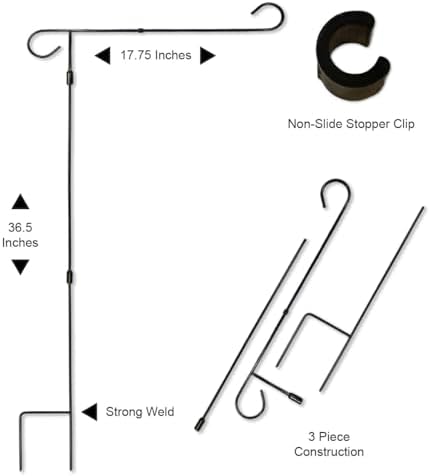 Ole Miss Garden Banner Flag with Flag Pole Stand Set - Image 4