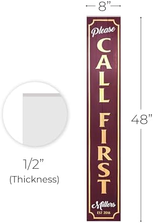 Personalized Welcome Sign for Front Door, Custom Welcome Sign for Porch Outdoor Welcome Home Decorations, 48"x8" PVC Sign (Design 11) - Image 5