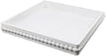 Hrastany Square Wood Decorative Serving Tray, 15"*9" Whitewashed by Hrastany