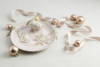 Lenox Ornament, 2025 Gemmed Snowflake Ornament, Porcelain with Gold Accents and Blue Gemstones, Christmas Tree Decorations, Christmas Decoration, Gold Cord for Hanging Included (Cream, 1 Piece) - Image 6