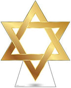 Cardboard People Star of David Life Size Cardboard Cutout Standup by CardboardPeople