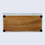 Handicrafts Home Large Decorative Storage Box 12x6– Coffee Table Organizer Box, Modern Home Décor Accent, Keepsake Memory Box, Jewelry Storage Box, Boho Decorative Box with Lid for Shelf, Mantle Decor - Image 5