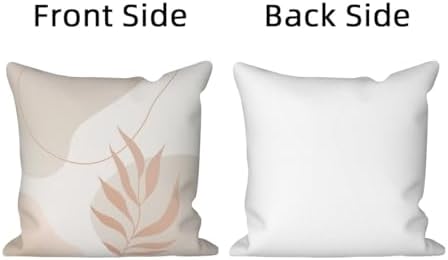 Abstract Boho Throw Pillow Covers 26"x26" Set of 4, Morden Minimalist Geometric Leaves Cushion Cover for Sofa Chair Couch Bed Office Garden Patio Farmhouse Indoor Outdoor Decorative - Image 7