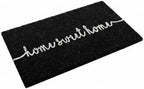 THEODORE MAGNUS | Natural Coir Doormat | Home Sweet Home Design | Bliss in Black - 17x30 by TheodoreMagnus