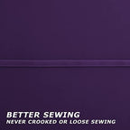 Dark Purple Curtains 84 Inch Length for Living Room 2 Panels Set Grommet Window Drapes Rich Royal Deep Purple Blackout Luxe Elegant Curtains for Bedroom Girls ,52 x 84 Inches Long Eggplant Plum - Image 5