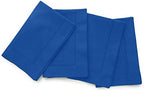 Solino Home Cotton Linen Cloth Dinner Napkins Blue, 20 x 20 in, Set of 4 by SolinoHome