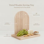 Tiered Wood Display Tray - Image 5