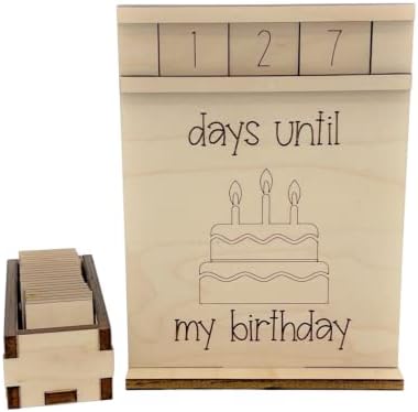 Wood Countdowns (My Birthday) by MadeByRAndR