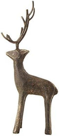 Creative Co-Op Cast Iron Standing Deer Figures and Figurines, Black by Unknown