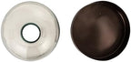 Creative Co-Op Sophisticated Glass Cloche with Metal Tray, Clear and Black Nickel - Image 5