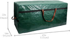 WFK 2 Pack 7FT Christmas Tree Storage Bag Waterproof Tree Bag Green - Image 2