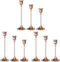 Candlestick Holders Rose Gold, 9 Packs Taper Candle Holder for Candlesticks, Candle Sticks Holder Decor for Home Decor by Showin