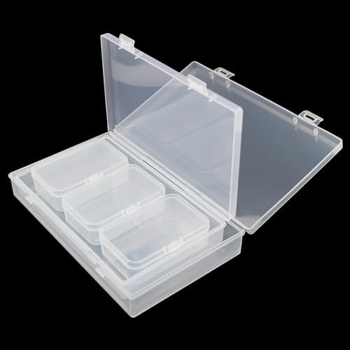 LJY 20 Clear Plastic Boxes, 3 Sizes for Hardware - Image 6