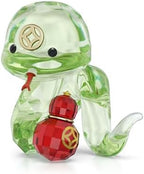 Swarovski Asian Symbols Cute Snake Crystal Figurine by Unknown