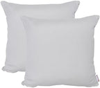 Outdoor/Indoor Sunbrella Throw Pillows Square Set of 2 Pieces 24 inch x 24 inch Canvas Canvas - Cover Only, Insert Not Included by Unknown