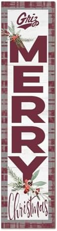 KH Sports Fan Montana Grizzlies Holiday Porch Leaner, 11x46 Inches, Grizzlies Outdoor Christmas Sign; Display Some Holiday Cheer with This Montana Grizzlies Christmas Sign by BostonCollegeEagles