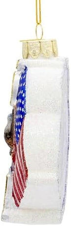 Kurt S. Adler Glass 250th Anniversary U.S. Flag Ornament - Image 4