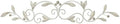 Touch of Class Catarina Ivory Medium Metal Wall Topper by TouchofClass