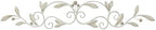 Touch of Class Catarina Ivory Medium Metal Wall Topper by TouchofClass