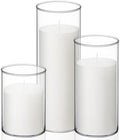 Shihanee 3 Pillar Candle and Holder, M, White by Shihanee