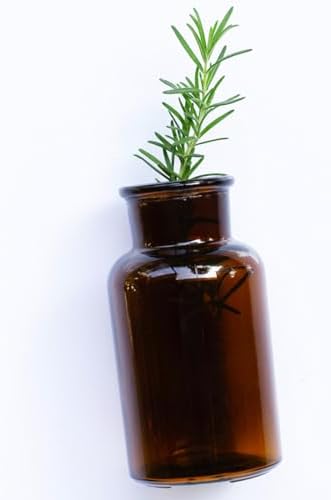 TOPZEA Set of 16 Amber Glass Bud Vases, 8.5 oz Small Brown Bud Vase Bulk Boho Glass Vase Decorative Medicine Bottle Vintage Apothecary Jar for Flower, Wedding Reception, Table Centerpieces, Home Decor - Image 3