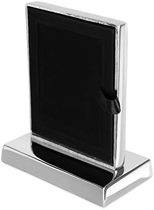 BIRDROCK HOME Photo Frame Stocking Holder - Holiday Greetings Mantle Fireplace Topper - Decorative Christmas Stocking Holder - Stainless Steel Rectangle - Image 6