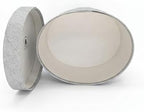 Sarah's Hat Boxes – Pale Gray with Metallic Silver Design Decorative Gift Box | Elegant Reusable Storage Boxes for Gifts, Keepsakes, Jewelry, or Special Items | Unique Printed Design - Image 2