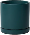 D'vine Dev 6 Inch Ceramic Planter Pot, Teal, 94-O-C-9 by DvineDevPlanterPotsandStand