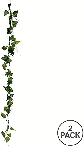 Vickerman 56" Artificial Green Ivy Garland - 2 Pack - Faux Floral Decor - Greenery Accent - Maintenance Free - Natural and Realistic Garland - Everyday or Special Occasion - Image 3