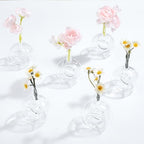 Honeydak 12 Pcs Glass Vases Napkin Rings Hand Blown Borosilicate - Image 5