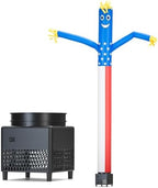 6ft American Flag Inflatable Tube Dancing Man with Blower by Mkevi