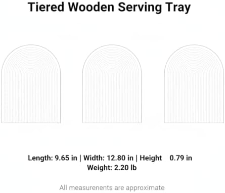 Tiered Wood Display Tray - Image 7