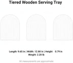Tiered Wooden Tray - Image 7