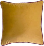 Jewel Tone Decorative Throw Pillow Covers, 4 Pack, 18x18 Inch Solid Colorful Gold Velvet Accent Pillow Covers - Image 7