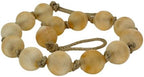 Things2Die4 Glass Orb Garland, Frosted Amber, 49 Inch with End Rope Loops - Image 3
