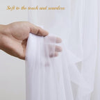 30x10ft White Tulle Backdrop Curtain with Lights String for Parites, Sheer Backdrop Curtains for Wedding Baby Shower Birthday Party Photo Shoot Decorations - Image 6