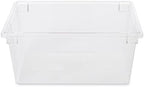 Rubbermaid Commercial Products Polycarbonate Food Storage Box/Tote, 16.5 Gallon, Clear, for Restaurant/Kitchen/Cafeteria - Image 2