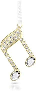 Swarovski Holiday Magic Double Music Note Ornament by Unknown